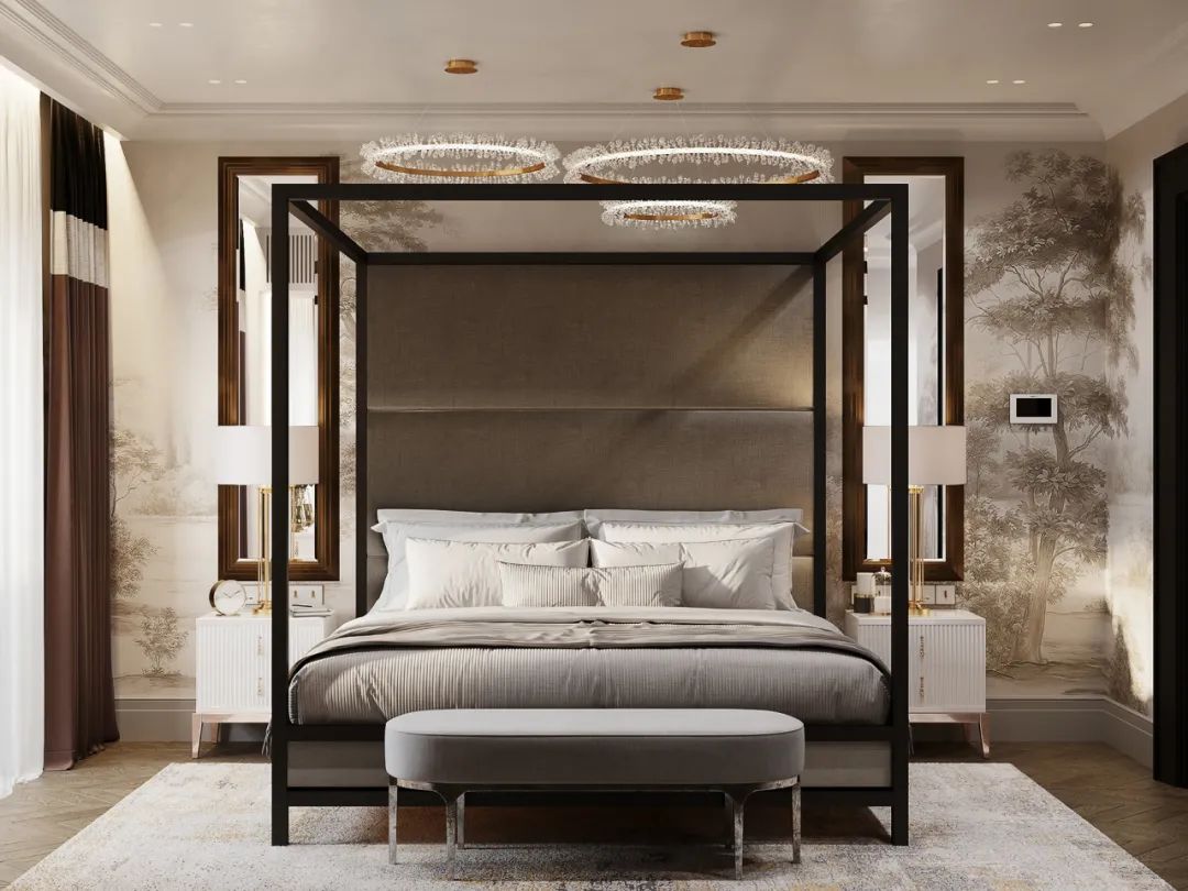 俄罗斯莫斯科 192·4㎡私人豪宅设计丨Julia Design-96