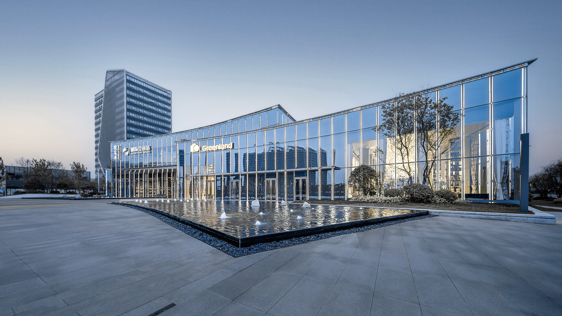 张家港绿地·高铁新城展示中心丨翰方设计-20