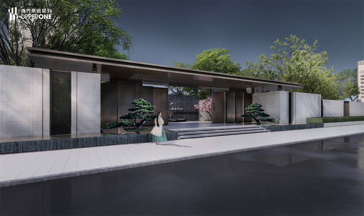 信阳碧桂园·都荟学府景观设计丨中国信阳丨当代景观规划UPPERONE-5