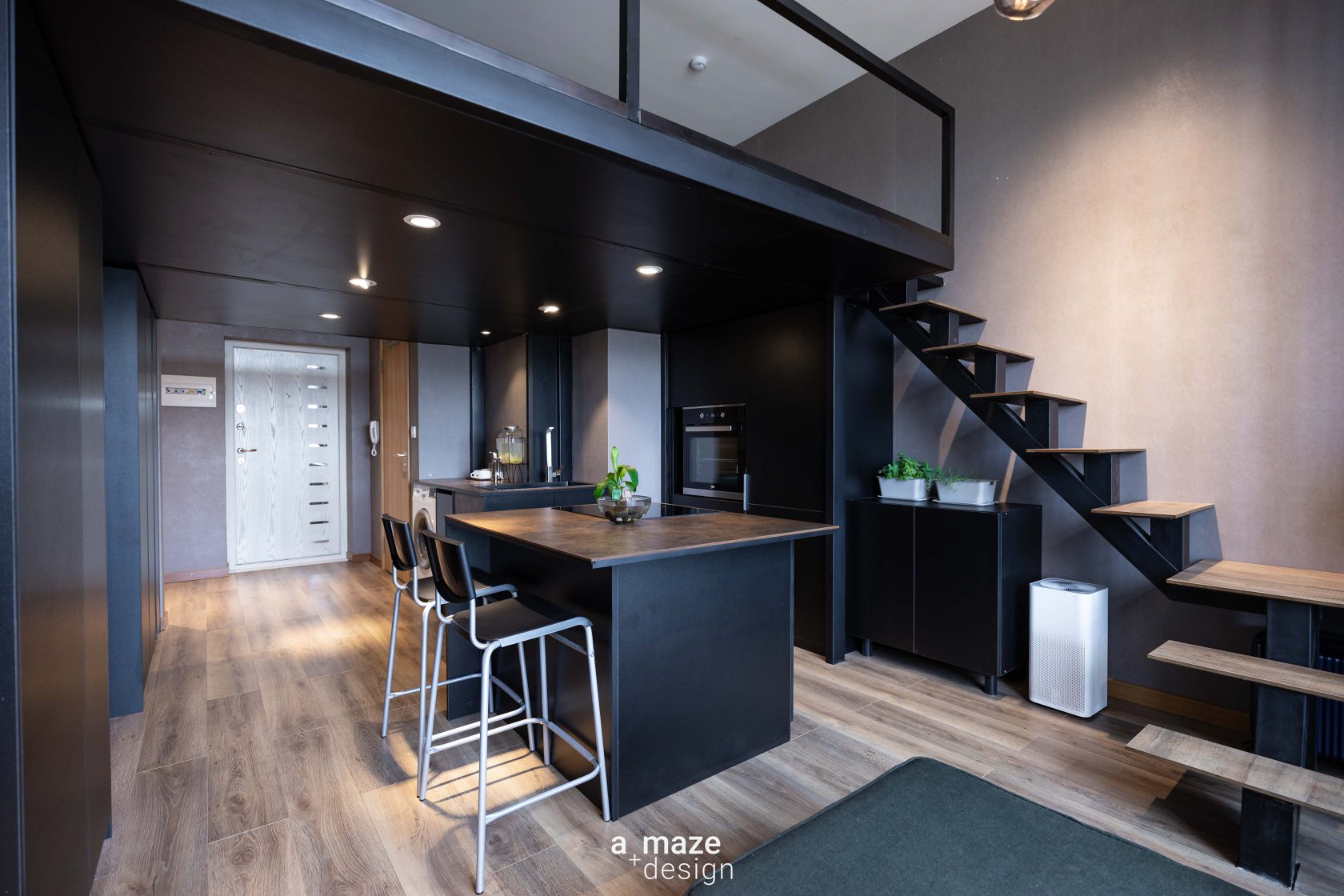 SPACE SAVING STUDIO APARTMENT 室内设计-2