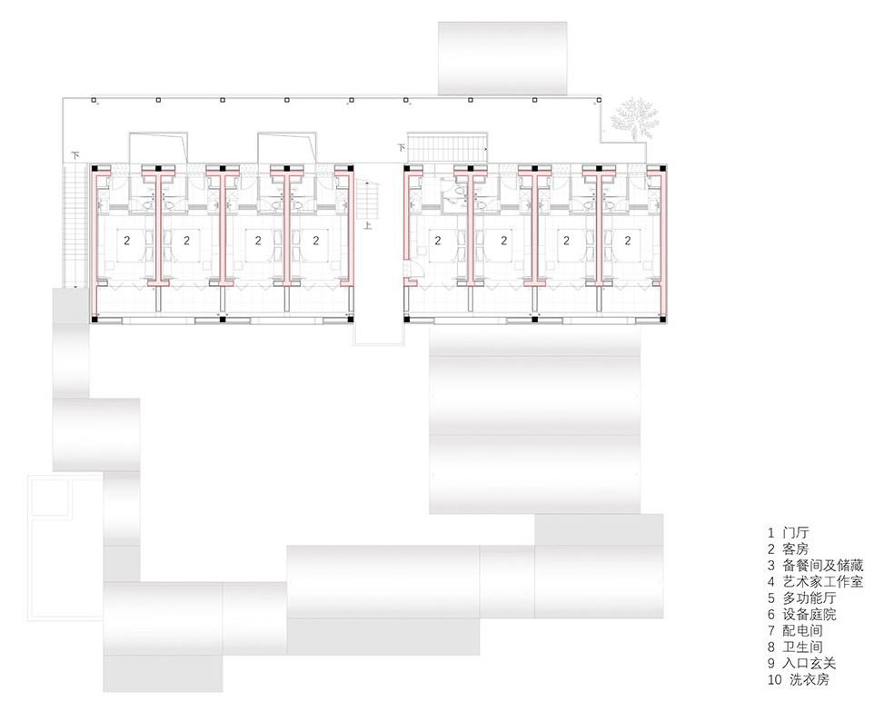 仙景村·青艺宿地·原王户小学改建丨中国台州丨虚度建筑事务所-132