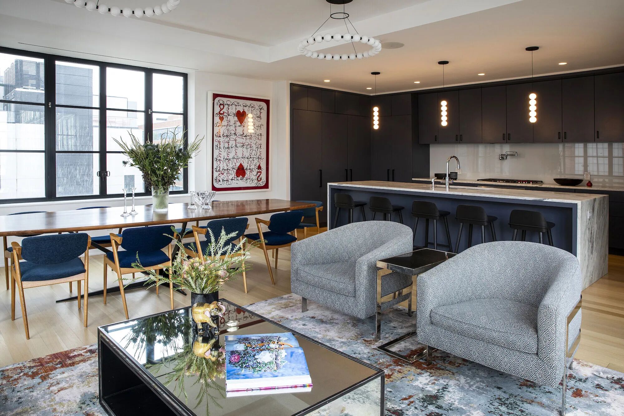 挑空别墅丨美国曼哈顿丨Studio Ness-34