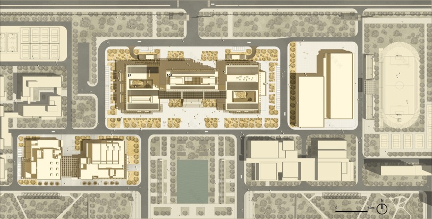 塔里木大学新校区图信中心丨中国阿拉尔丨中国建筑设计研究院有限公司-69