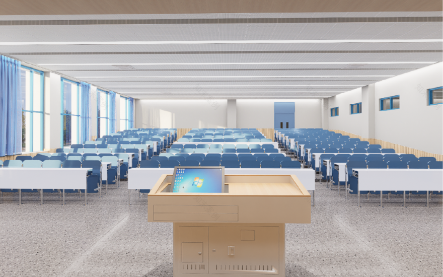 【现代·设计】方案二所作品——西北工业大学长安校区智慧教学楼D座室内改造装修项目-67