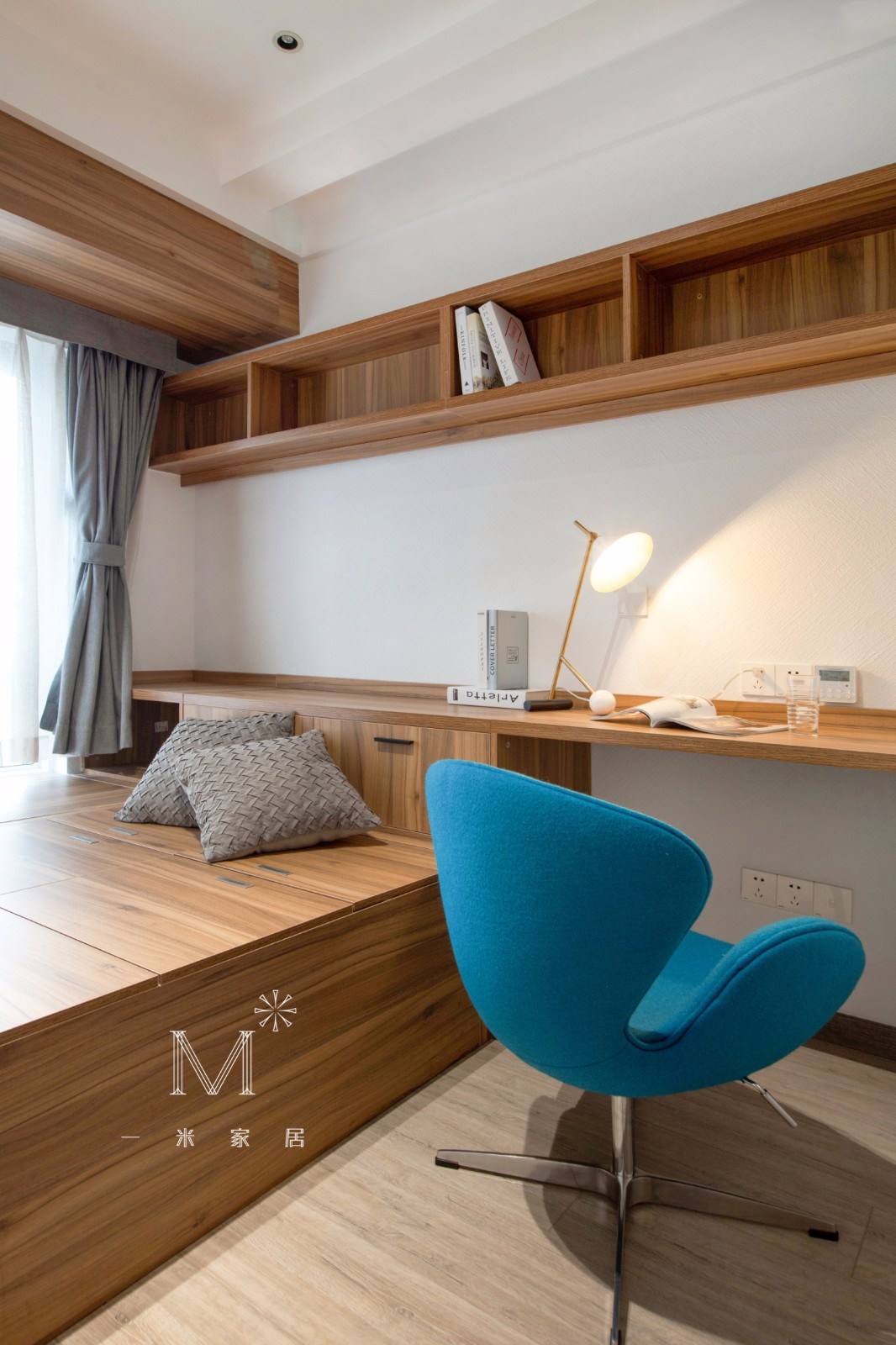 110m²现代极简住宅 | 金属与木质的简约艺术-14