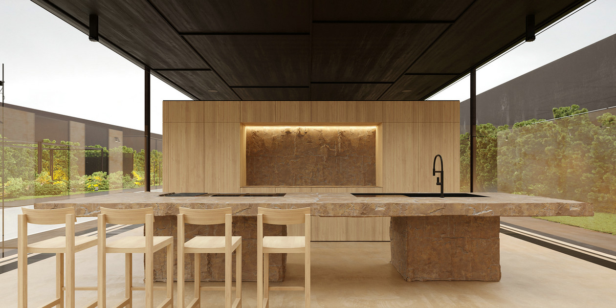 暖色极简空间设计丨Igor Sirotov-13