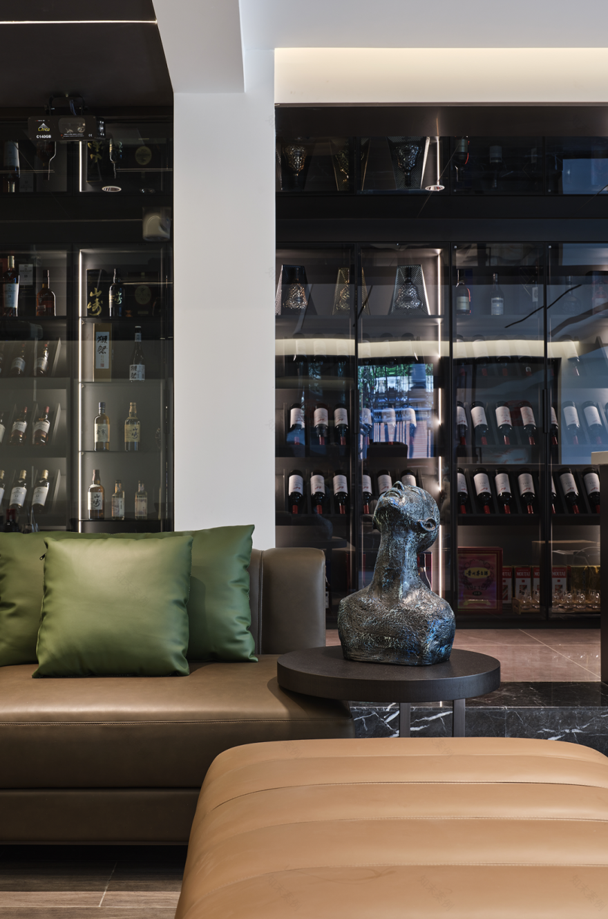 当代别墅住宅空间的关系美学丨北辰空间设计-15