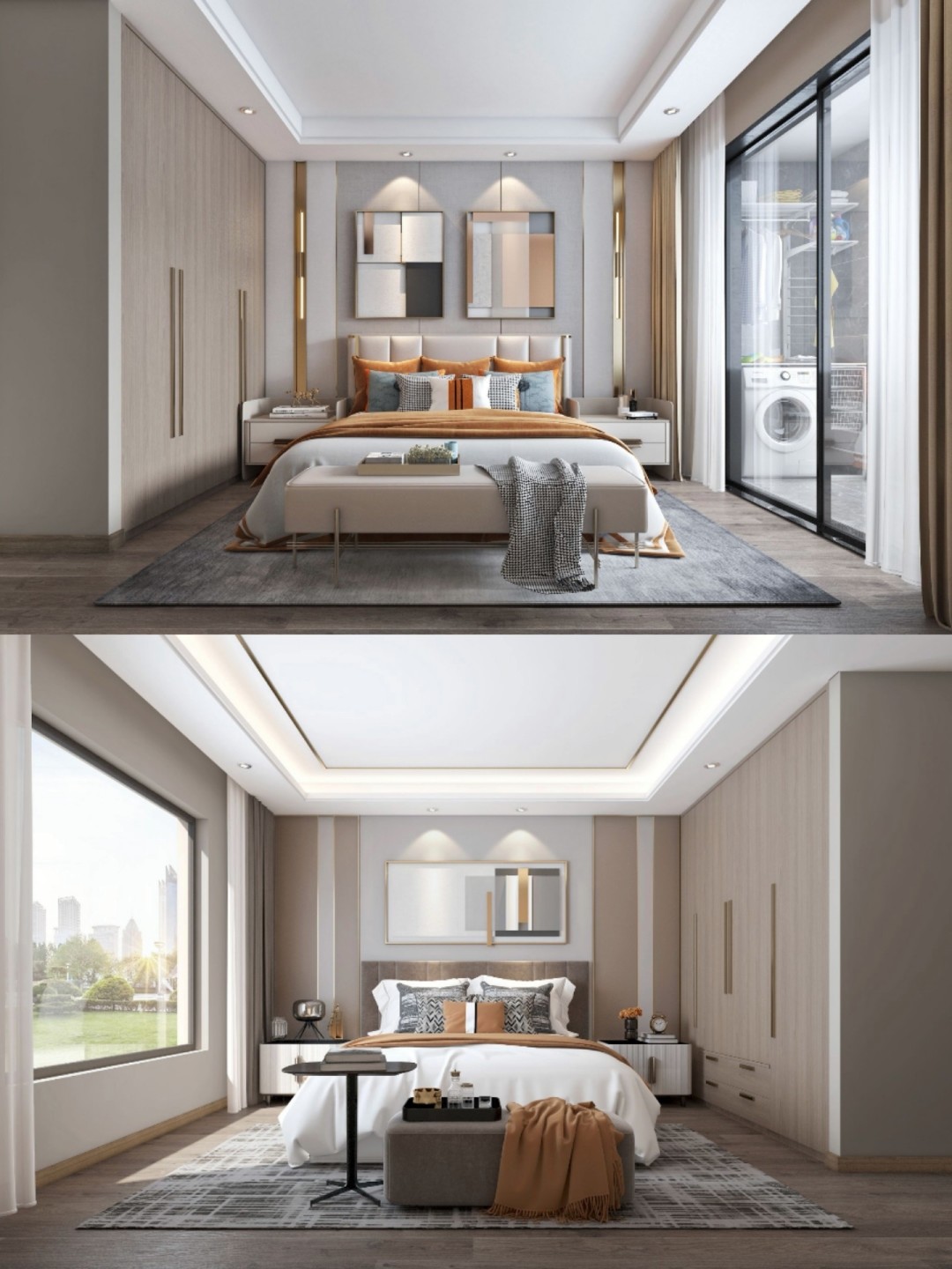 现代简约轻奢风室内设计-7