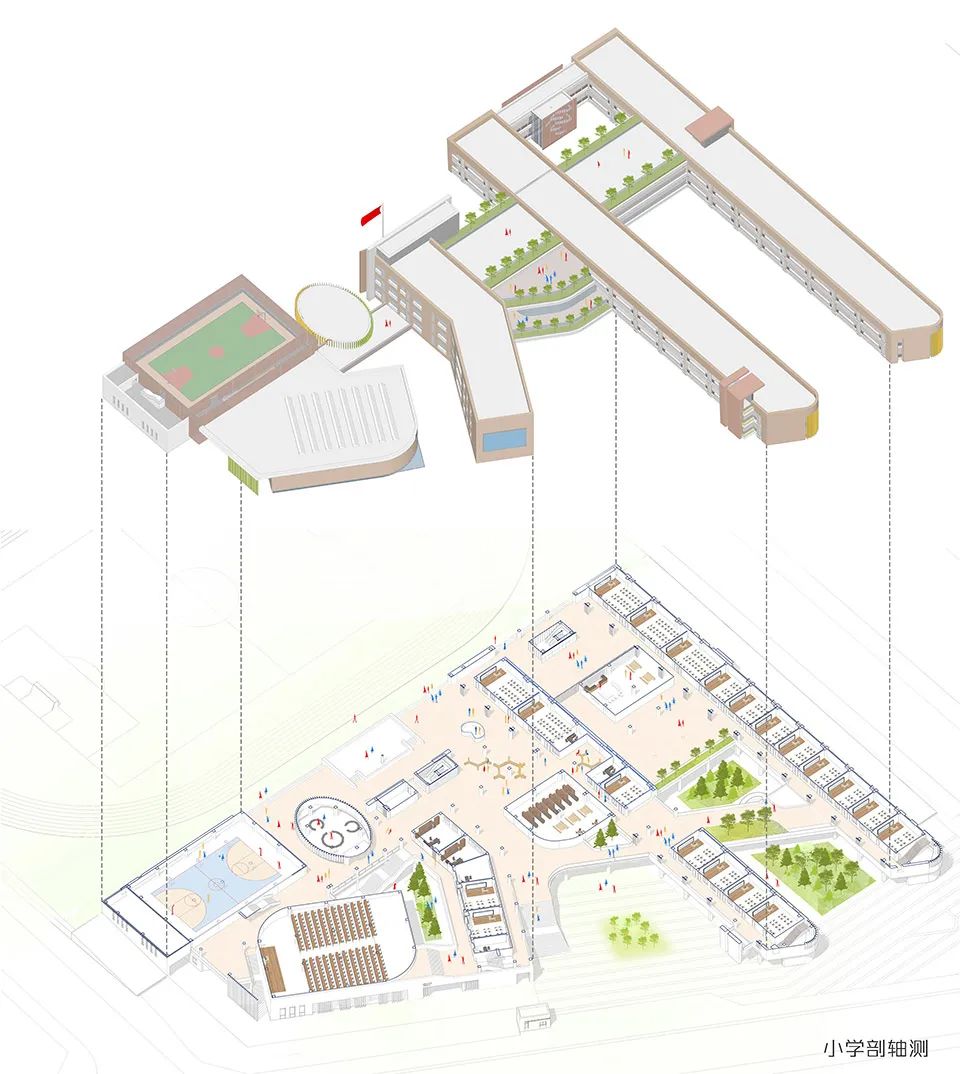 铜陵市十五中西湖校区及师范附小新校区丨中国铜陵丨安徽地平线建筑设计有限公司-9