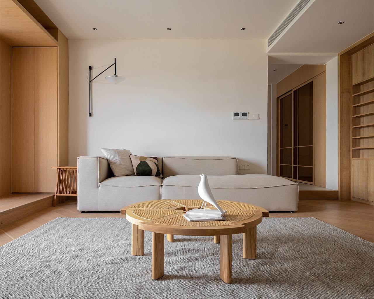 年轻夫妇的日系大平层丨中国厦门丨厦门理居设计-3