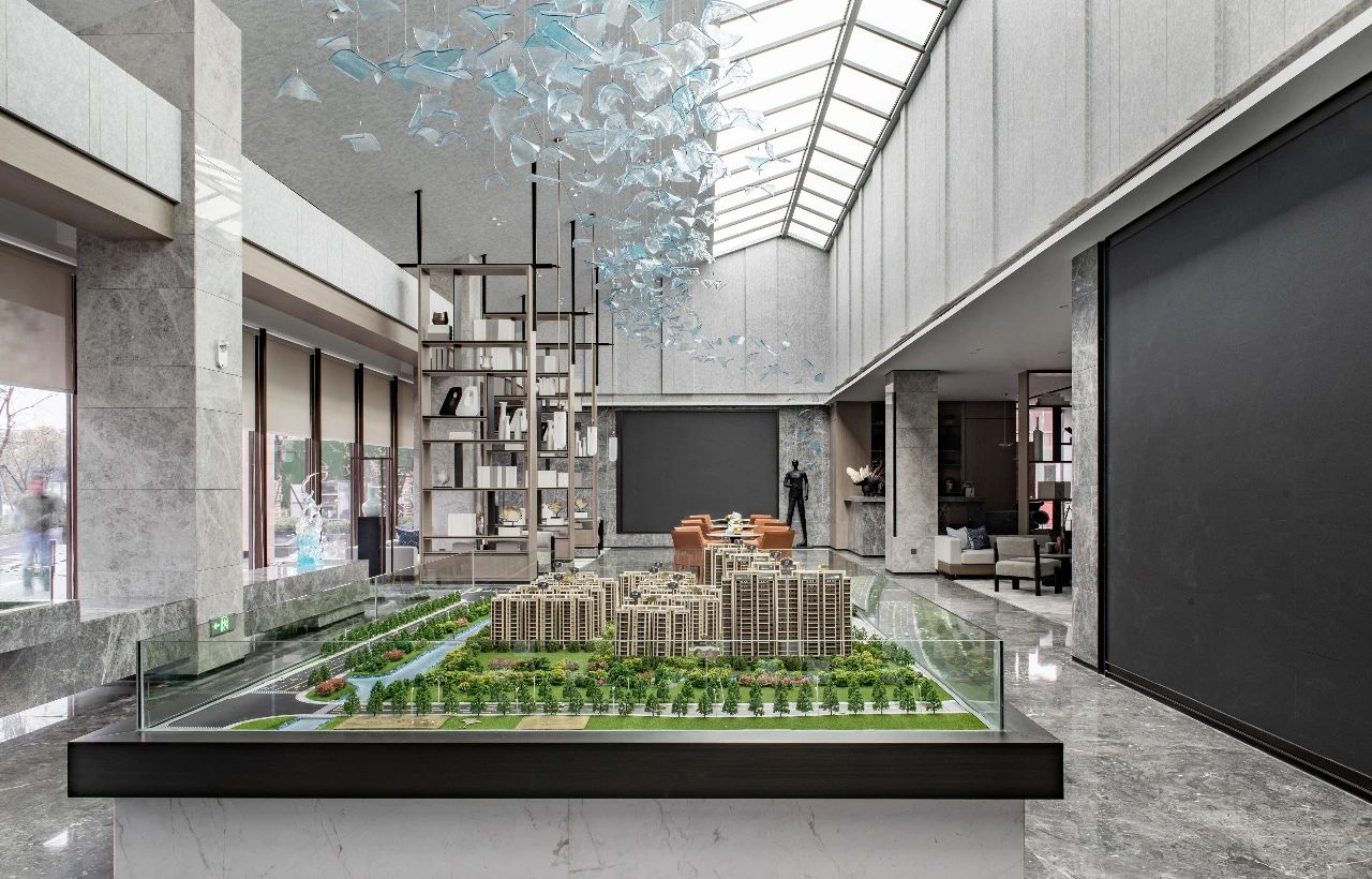 山水梦境 · 张家港中梁·文锦云庭售楼处设计丨中国江苏丨一目空间设计软装团队,思创合设计TCC DESIGN-6