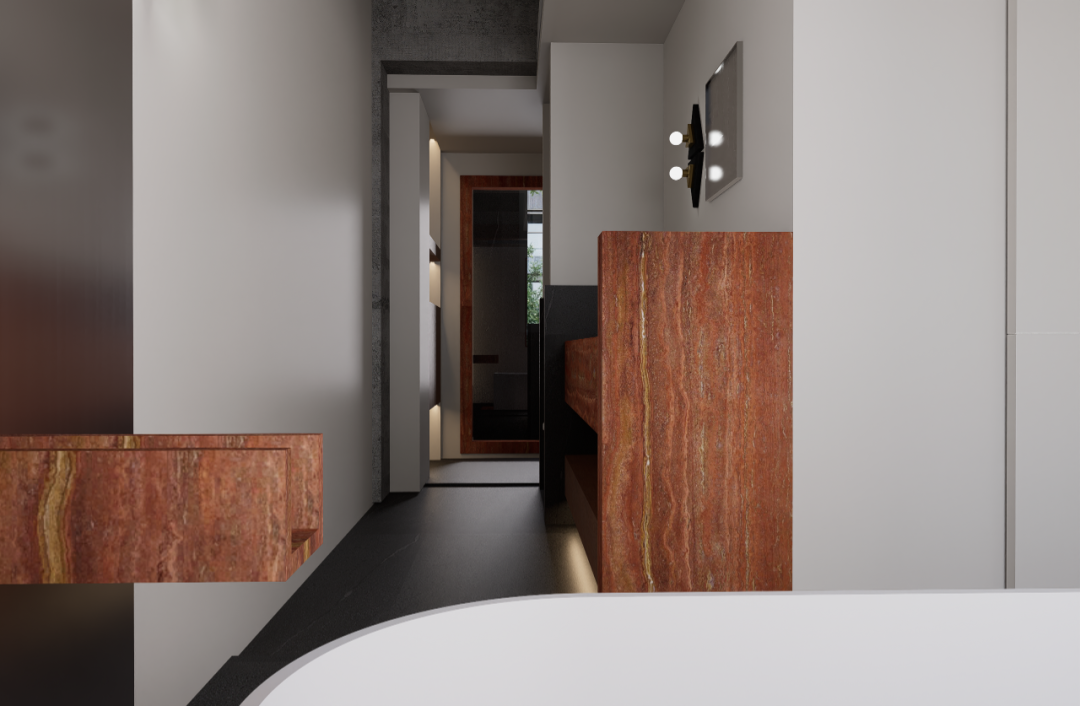 350㎡排屋:设计师的度假“民宿”-65