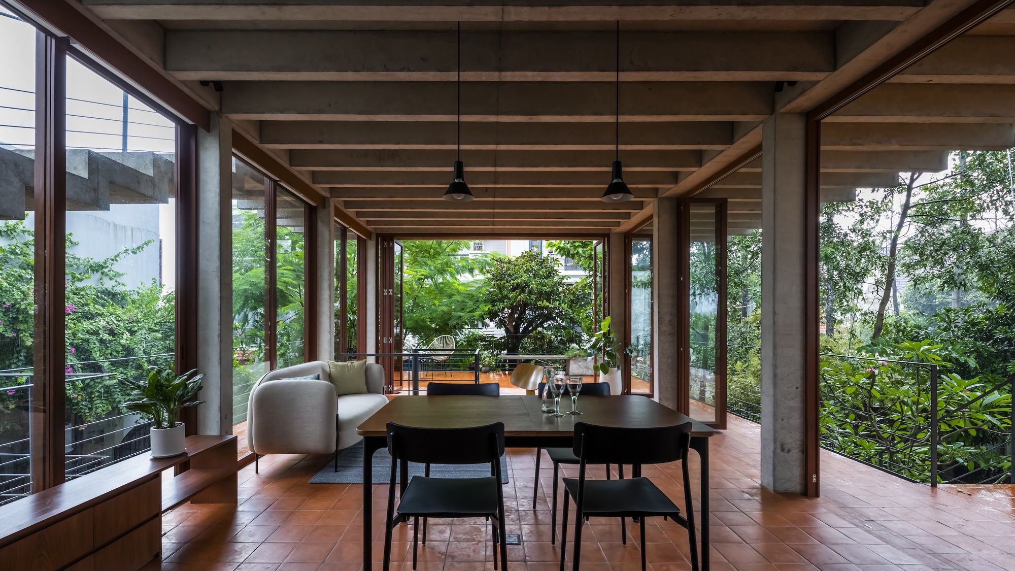 Thu Duc 漂浮住宅丨越南胡志明市丨Sanuki Daisuke architects-18