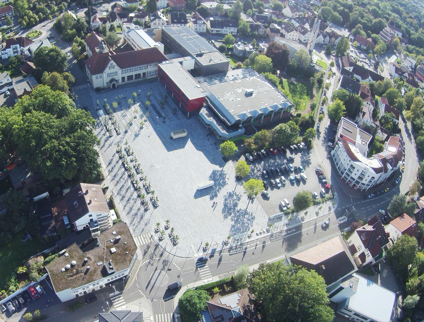 德国比恩德市广场多功能景观设计丨lplus-5