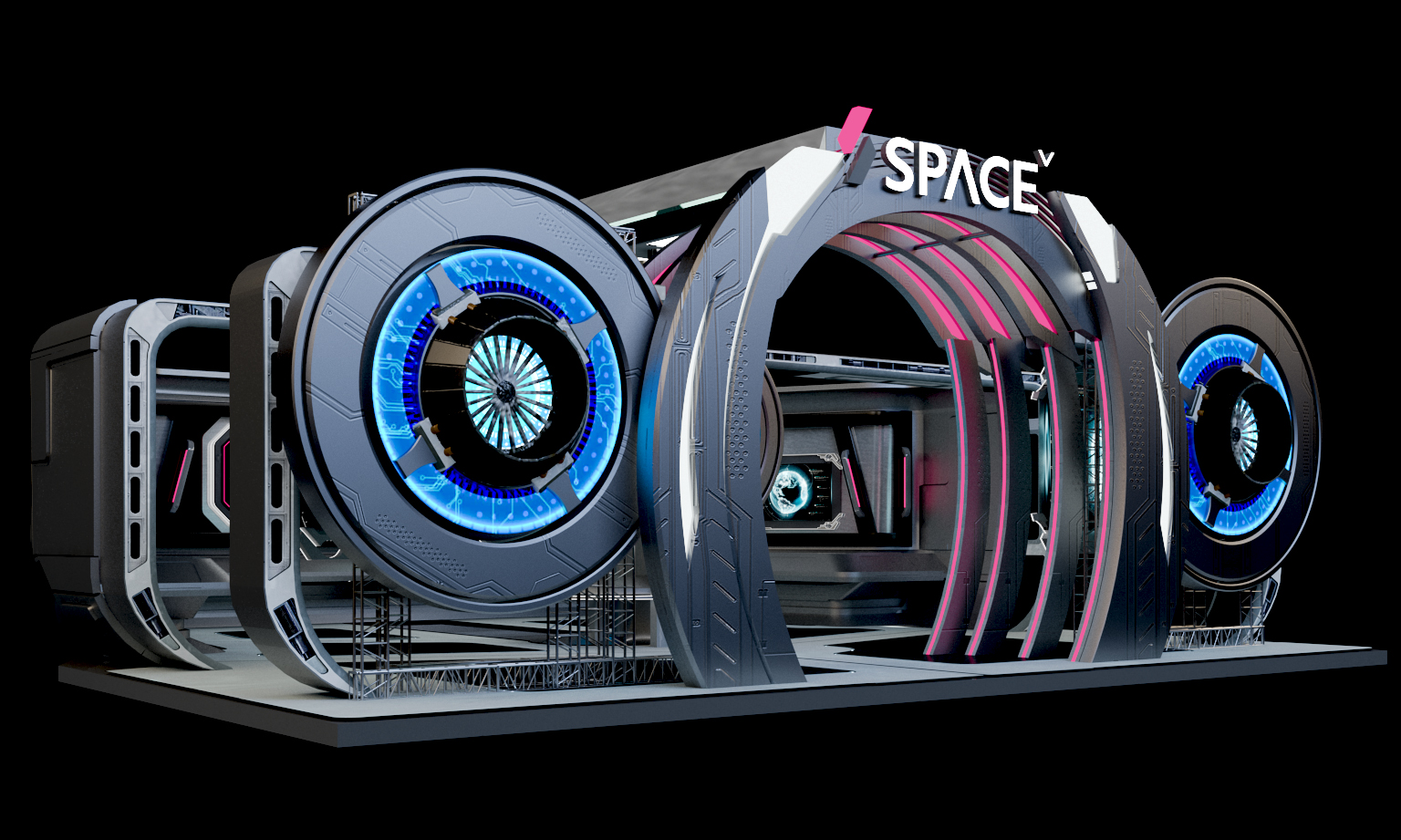 高交会展台设计-0