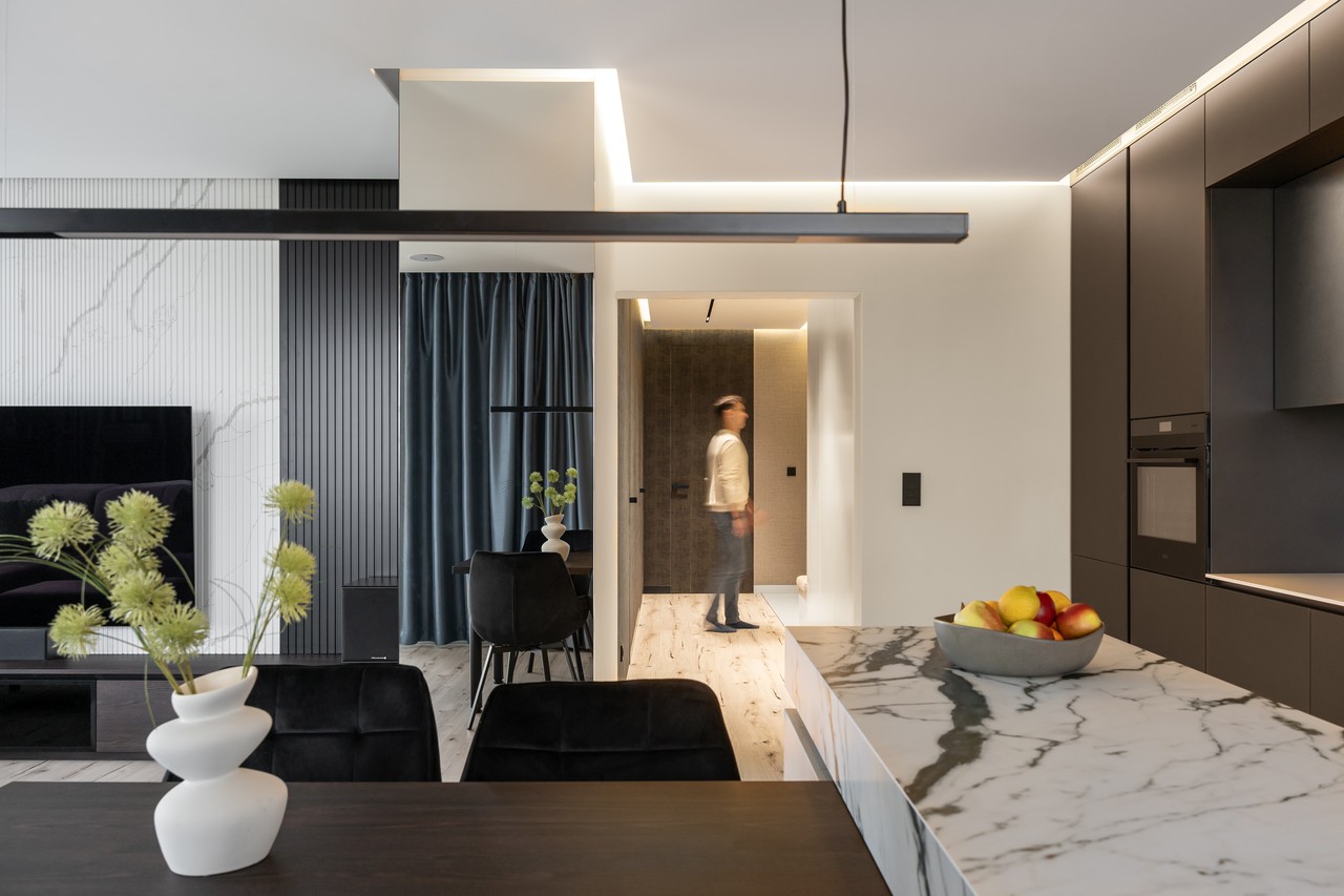 格但斯克100平米公寓·男性极简风设计丨波兰格但斯克丨Archem Wnętrza-45