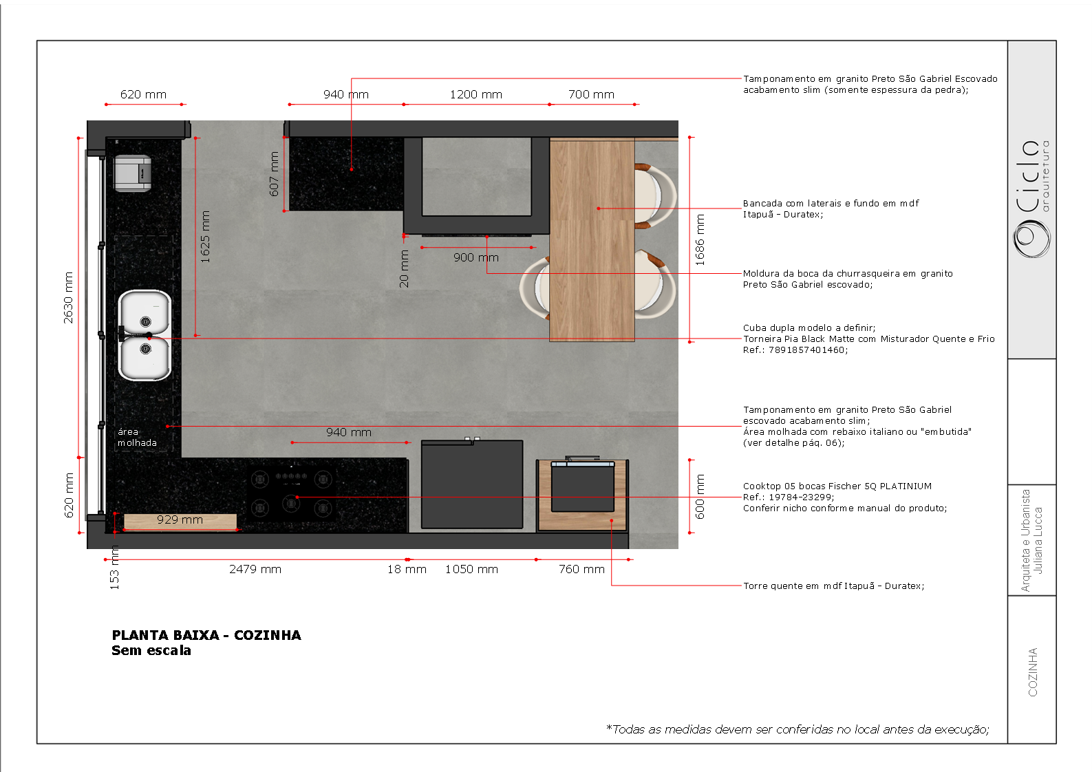 Projeto executivo - área social-2