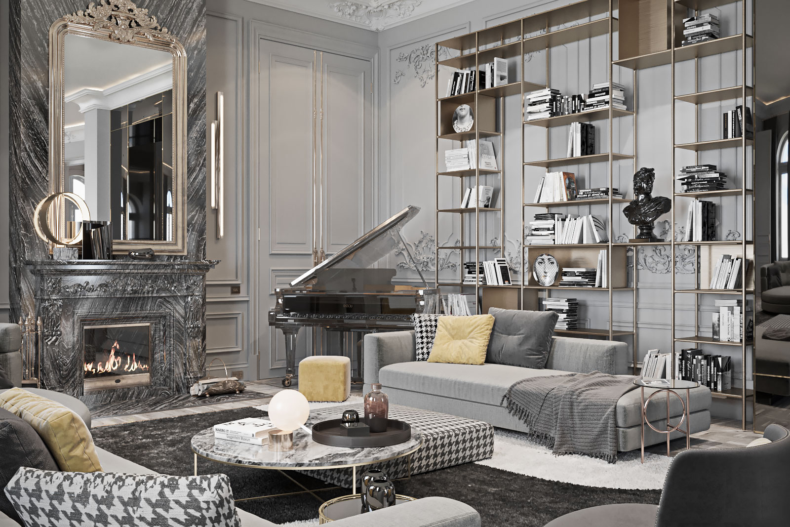 巴黎住宅设计丨法国巴黎-9