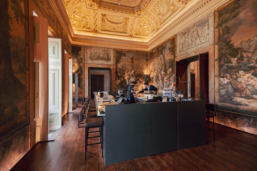 葡萄牙里斯本“帕拉西奥·恰多”宫殿奢华变身派对餐厅-12