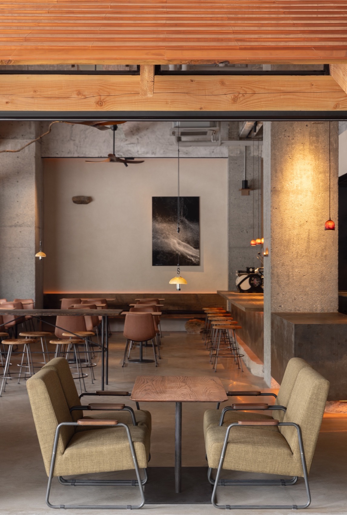 山野咖啡 · BAC店丨中国杭州丨杭州观堂室内设计有限公司-5