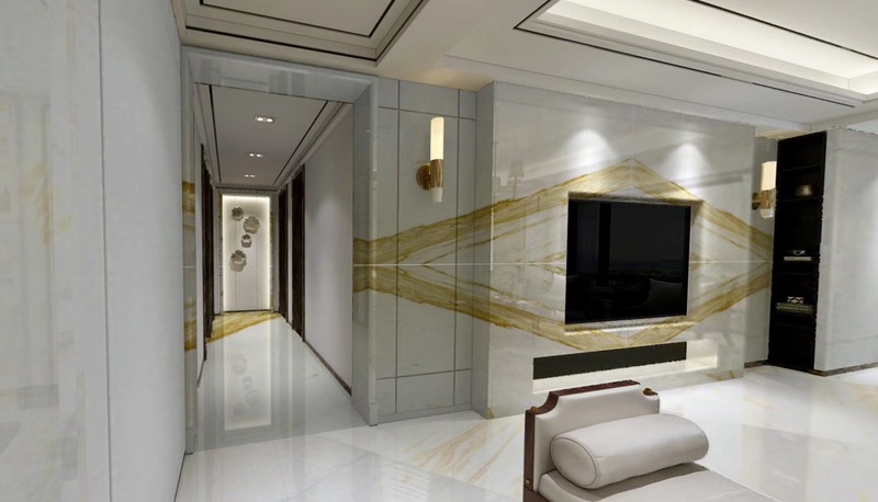 白金系列 | 现代简约风的金丝雅士白设计-9