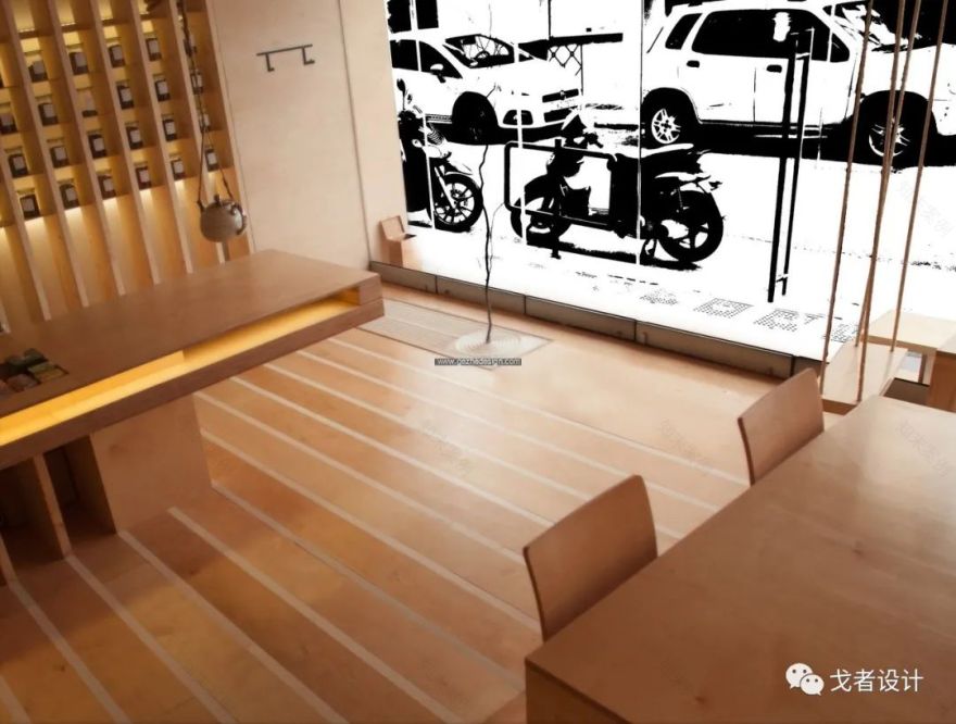 时尚茶室空间设计-9