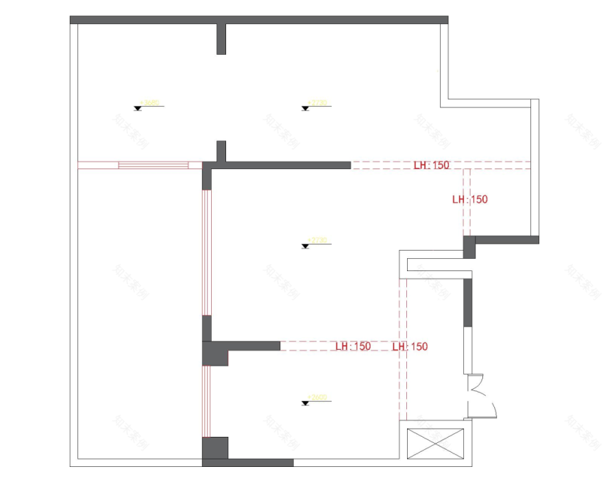 未央金茂府现代轻奢下叠别墅设计丨中国西安丨青马别墅设计-93