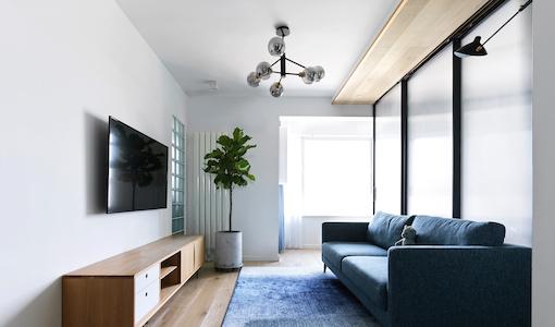 北京西城 82㎡一居室改造丨中国北京-5