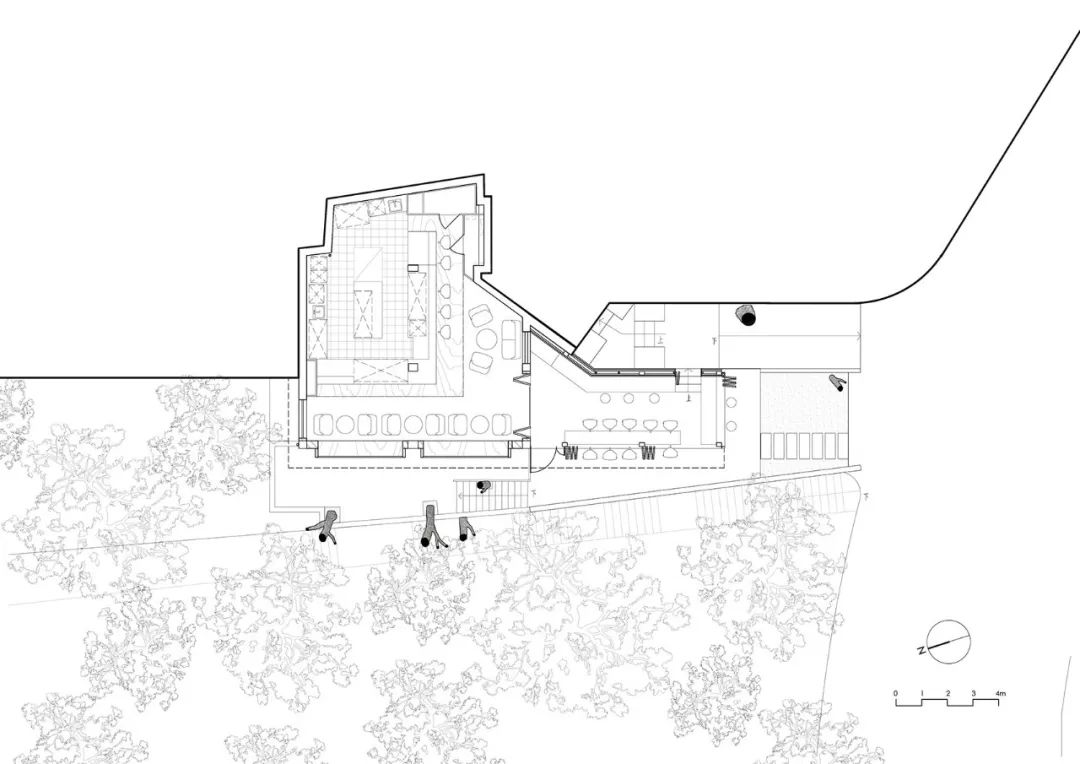 杭州景区甜品店设计 | 融入自然,打造静谧空间-65