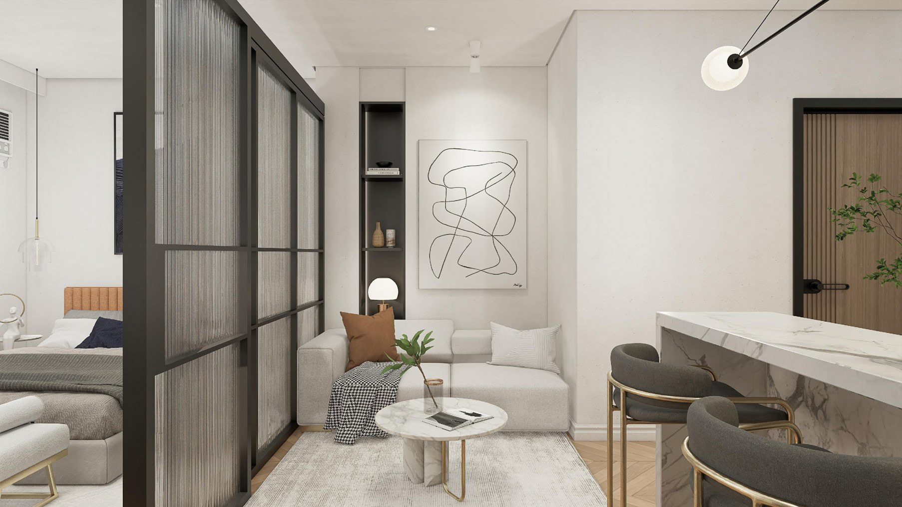 单身公寓丨菲律宾马尼拉丨Yaakov Ladiao-8