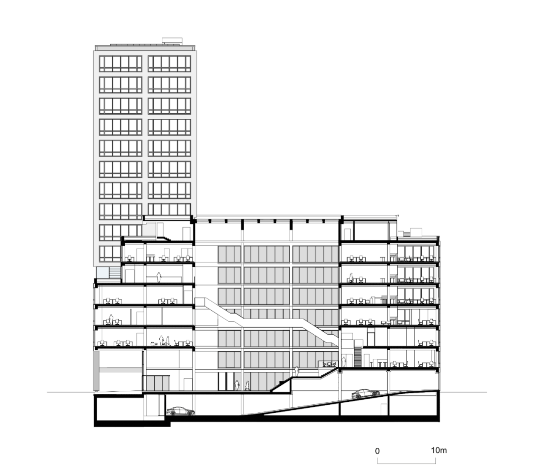 HENN海茵建筑建成新作：EDGE港口新城办公楼-101