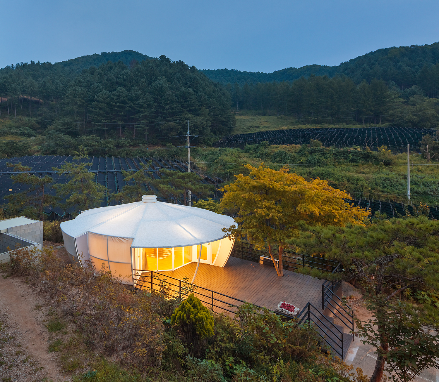 首尔阳平豪华露营设施·莲花豆荚-0