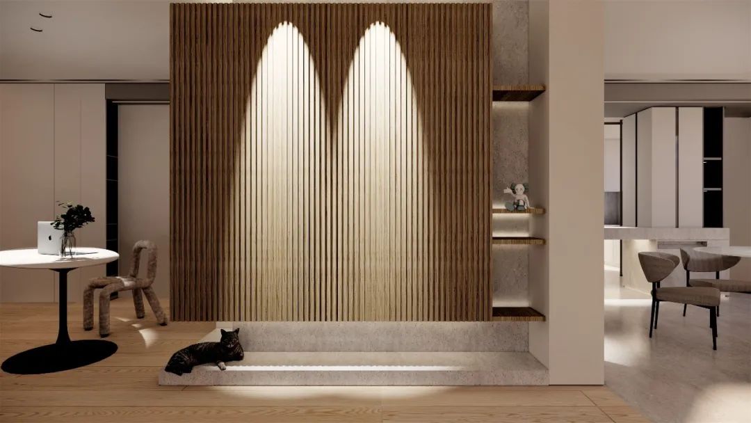 彭博设计 | H 宅 | 现代简约,互动生活-1