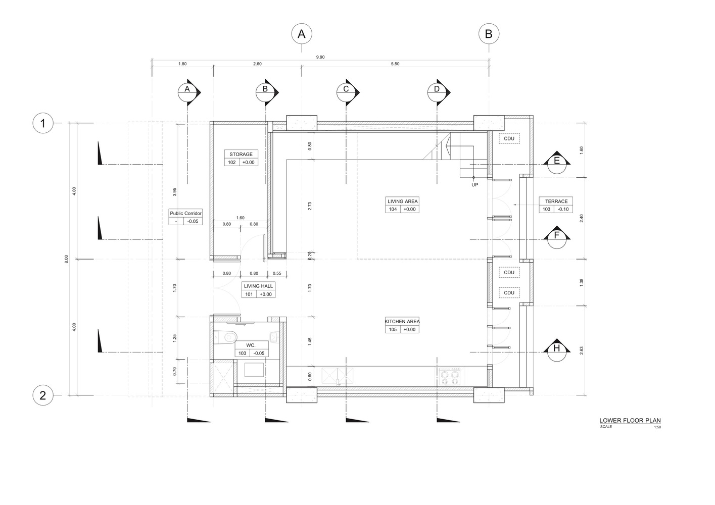 曼谷河畔老建筑翻新公寓-39