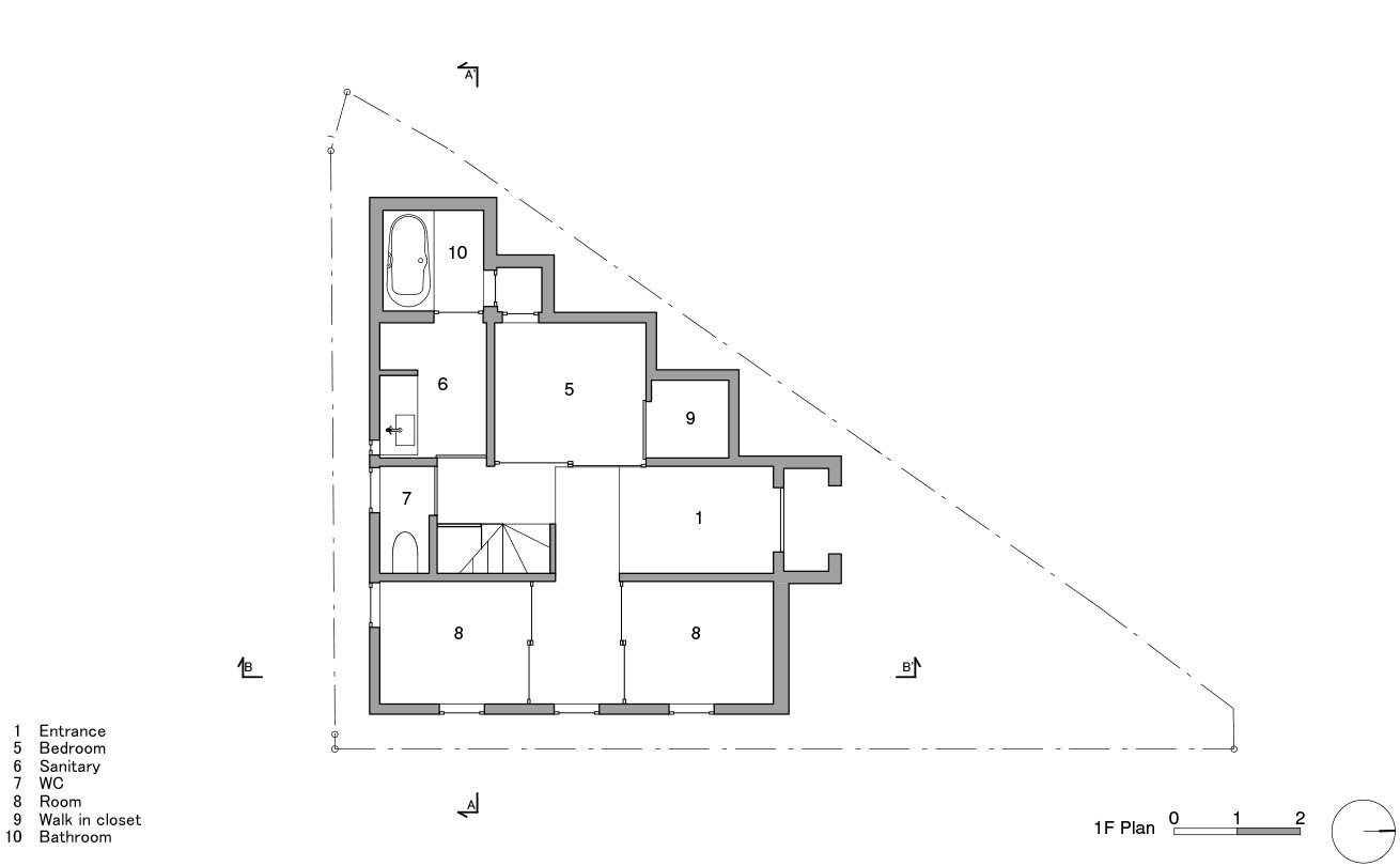 日本 Minoo 别墅丨FujiwaraMuro Architects-12