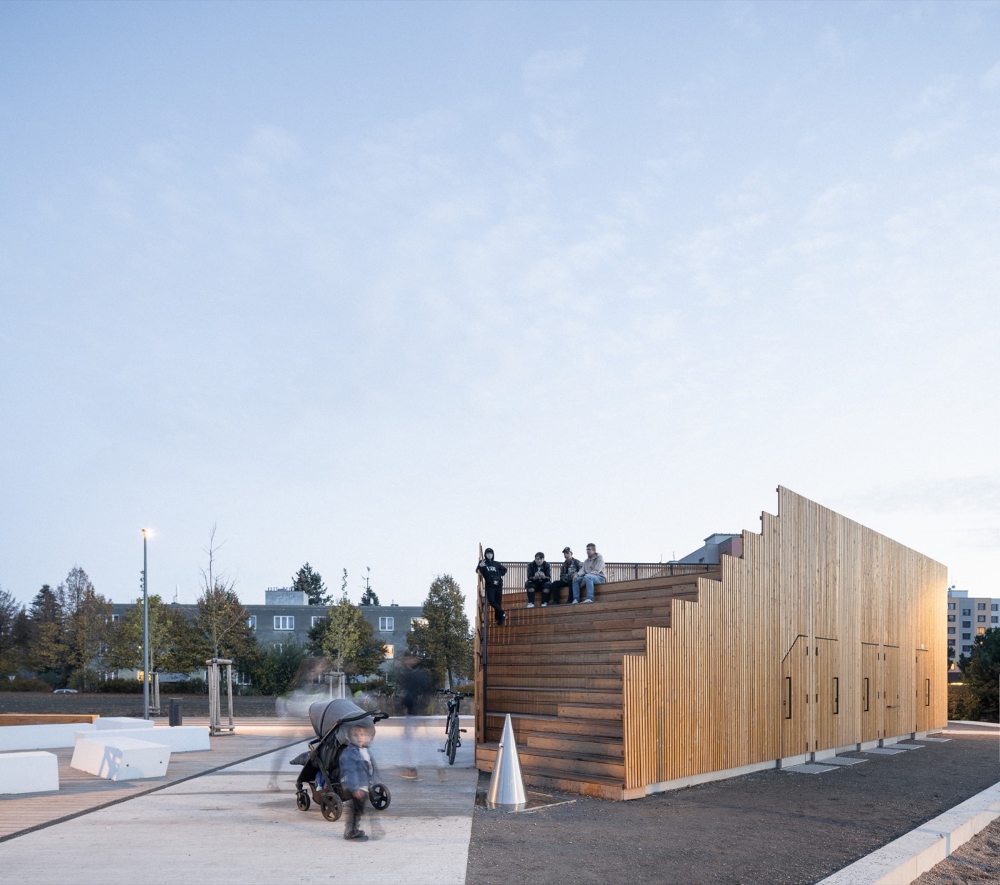 捷克 Jirásek 军事营地公共空间改造-44