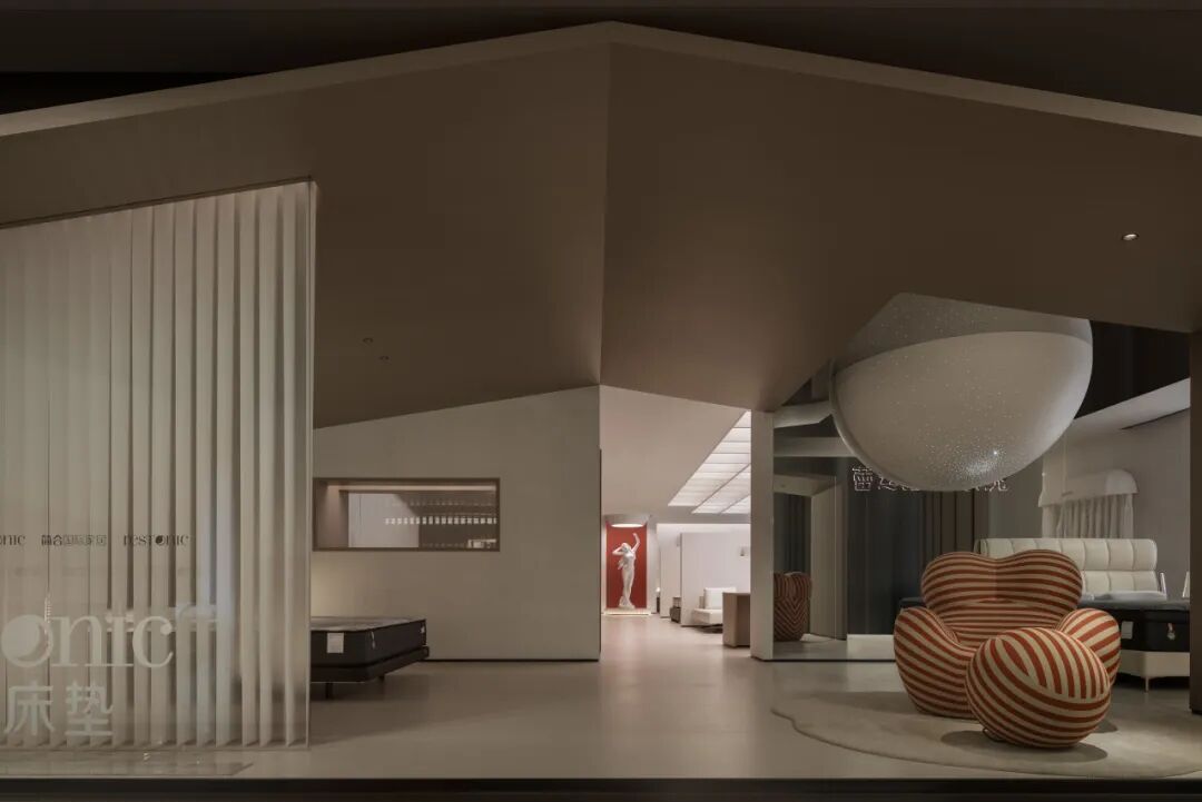 简美 · 商业丨RESTONIC美国蕾丝床垫  上海吴中店丨中国上海丨广州简美设计-47