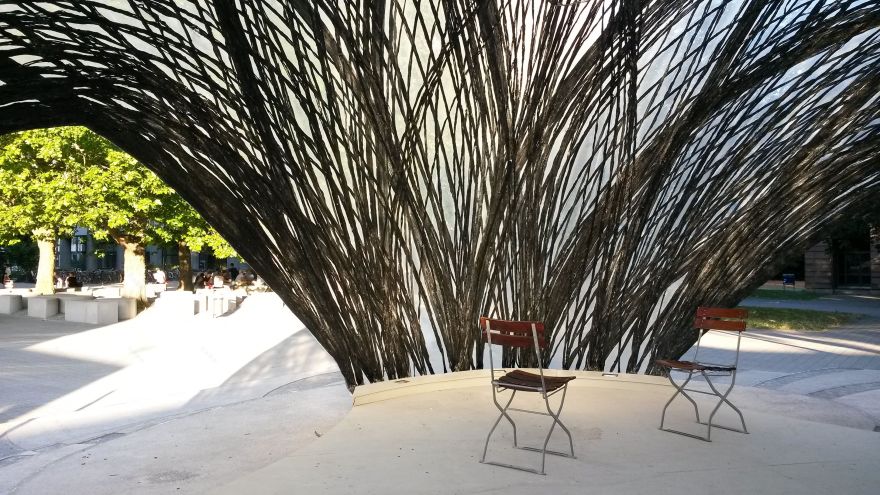 斯图加特大学数字制造工作室年度展馆项目丨德国斯图加特丨斯图加特大学计算设计学院与建筑结构设计学院-25