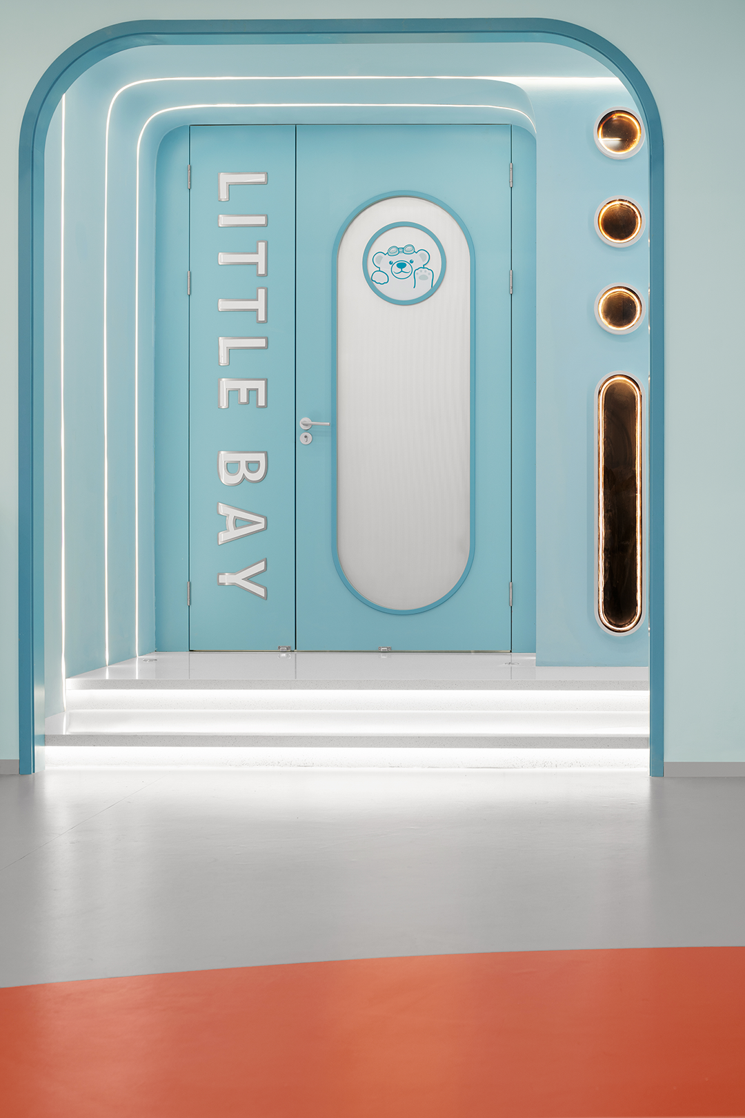 小北亲子游泳俱乐部丨中国上海丨杭州二向箔空间设计-54