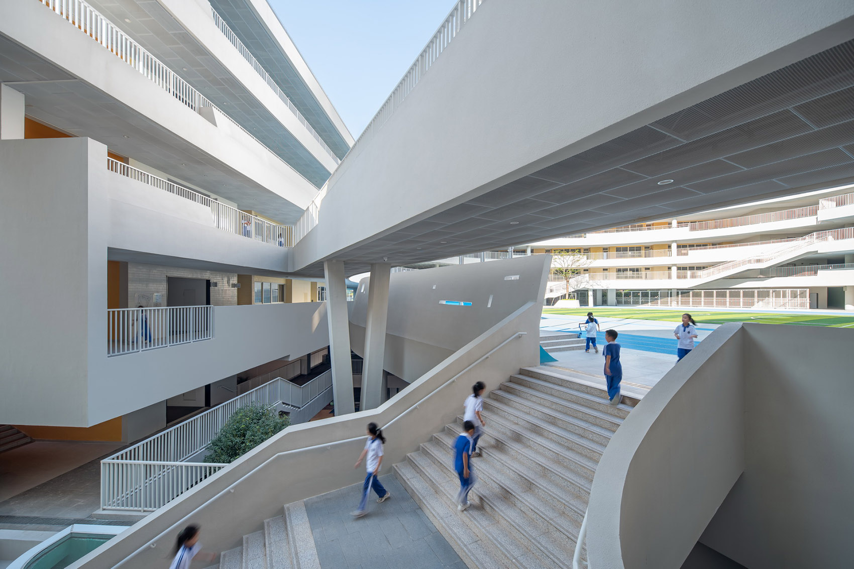 龙岗双子星学校（围龙书院,围屋学社）丨中国深圳丨URBANUS都市实践-61