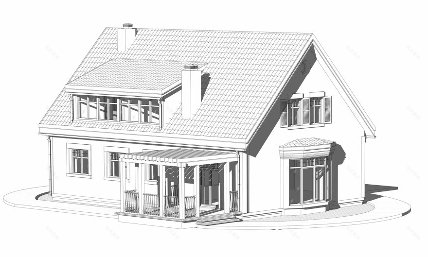 都铎式房屋丨俄罗斯莫斯科丨Anastasiia Muratova-22