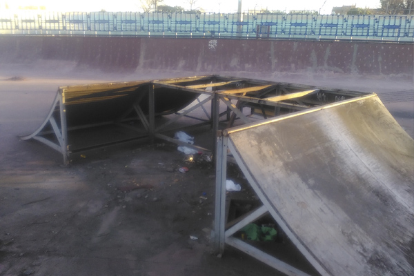 尼泊尔滑板公园一期工程丨西班牙马德里丨DANIEL YÁBAR ARQUITECTO-19