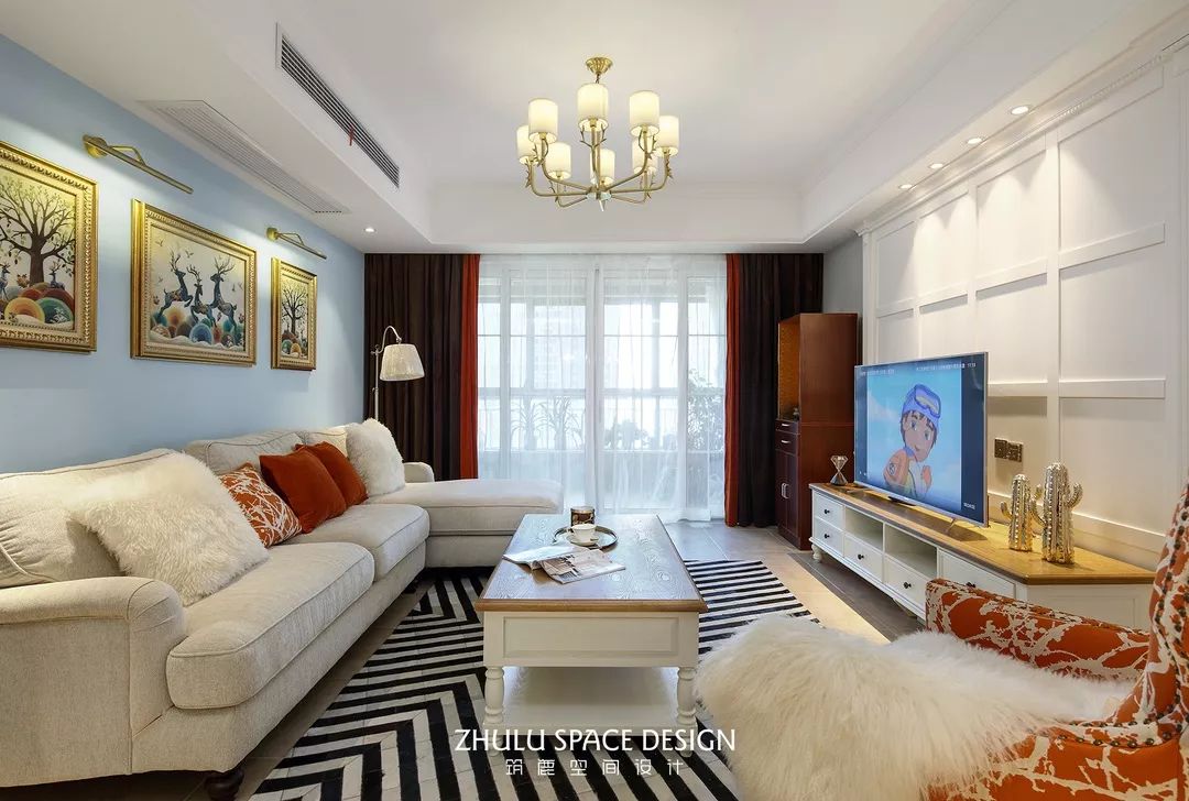 简美混搭风,缔造浪漫温馨家居空间-21