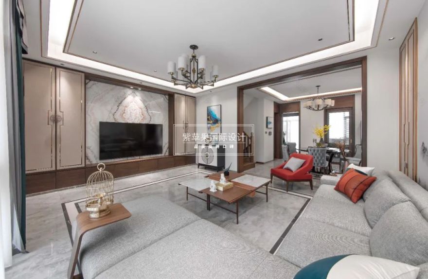 海东俊园 400 平米新中式设计,花园与自然完美融合-47