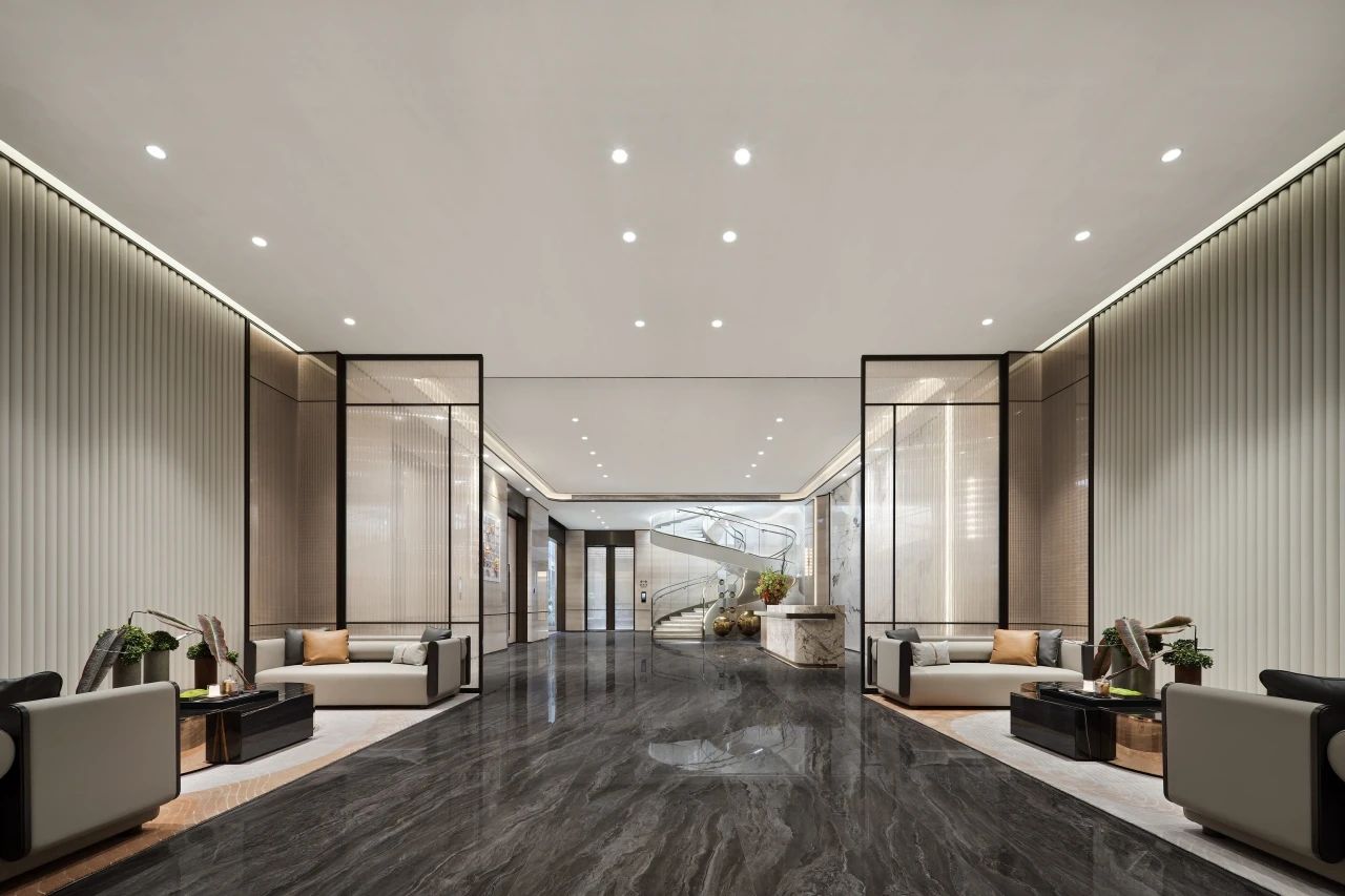 杭州滨江锦尚和品府会所入户大堂丨中国杭州丨ICDL 郑仕樑室内设计-26