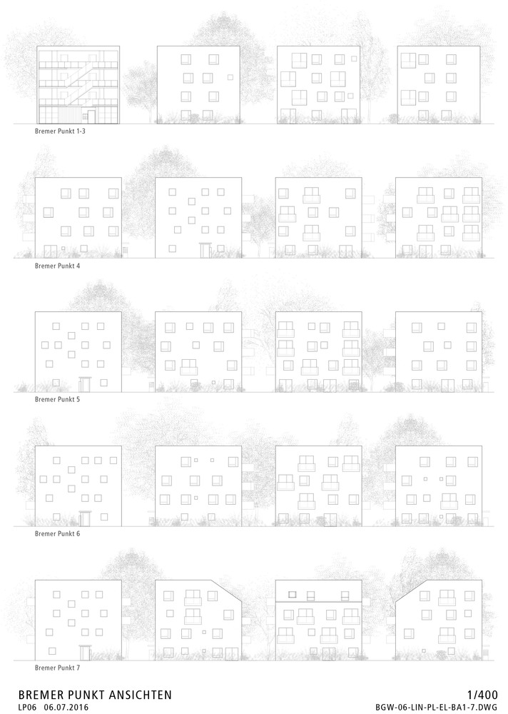 不来梅立方体 · 模块化预制木材系统实现多样化住房组合-94