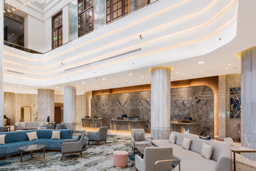 Conrad Cairo 公共区域室内设计丨埃及开罗丨El Ghoneimi Architects-8