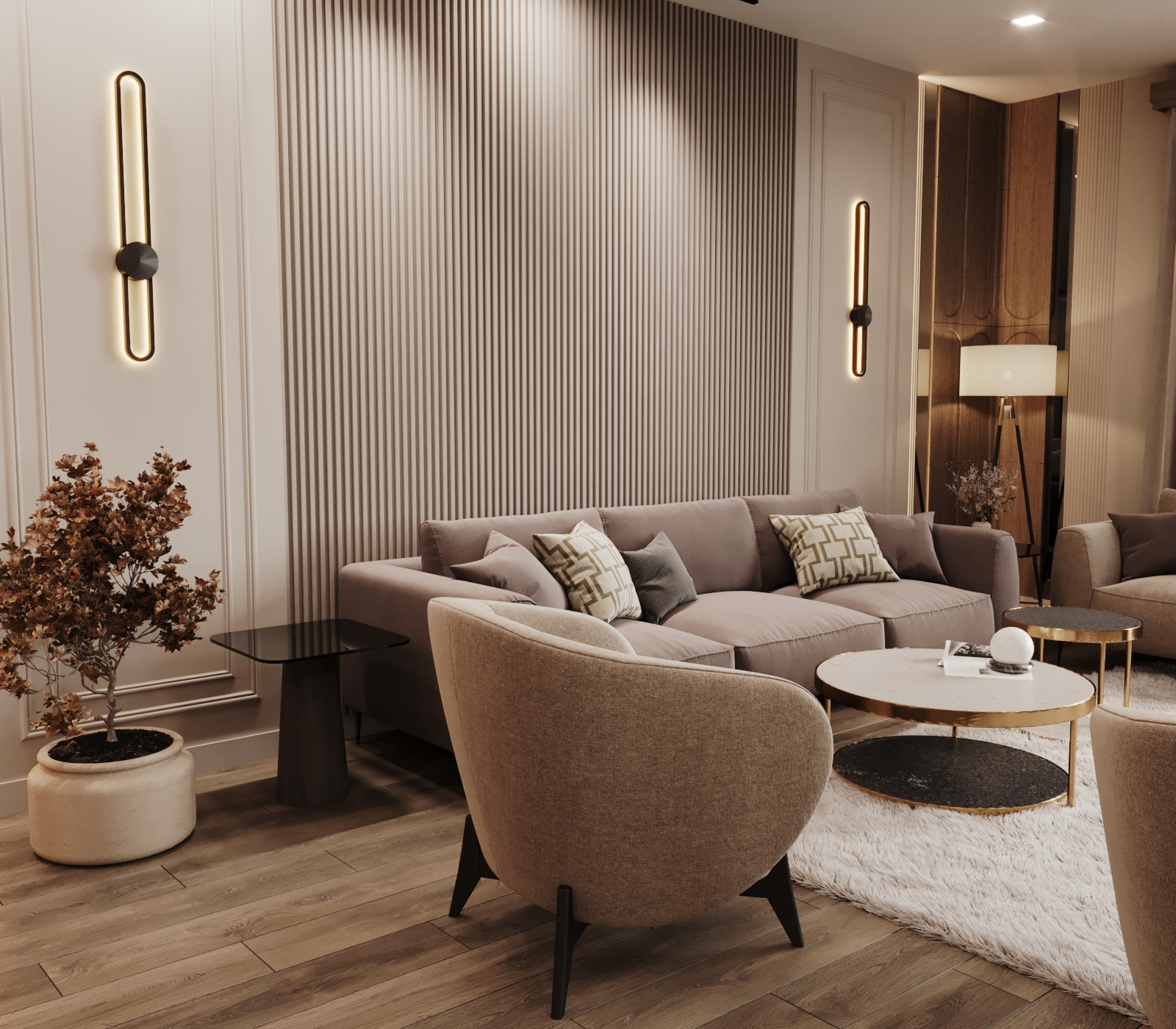 400平方米的房屋室内设计丨亚美尼亚丨Design_14-22