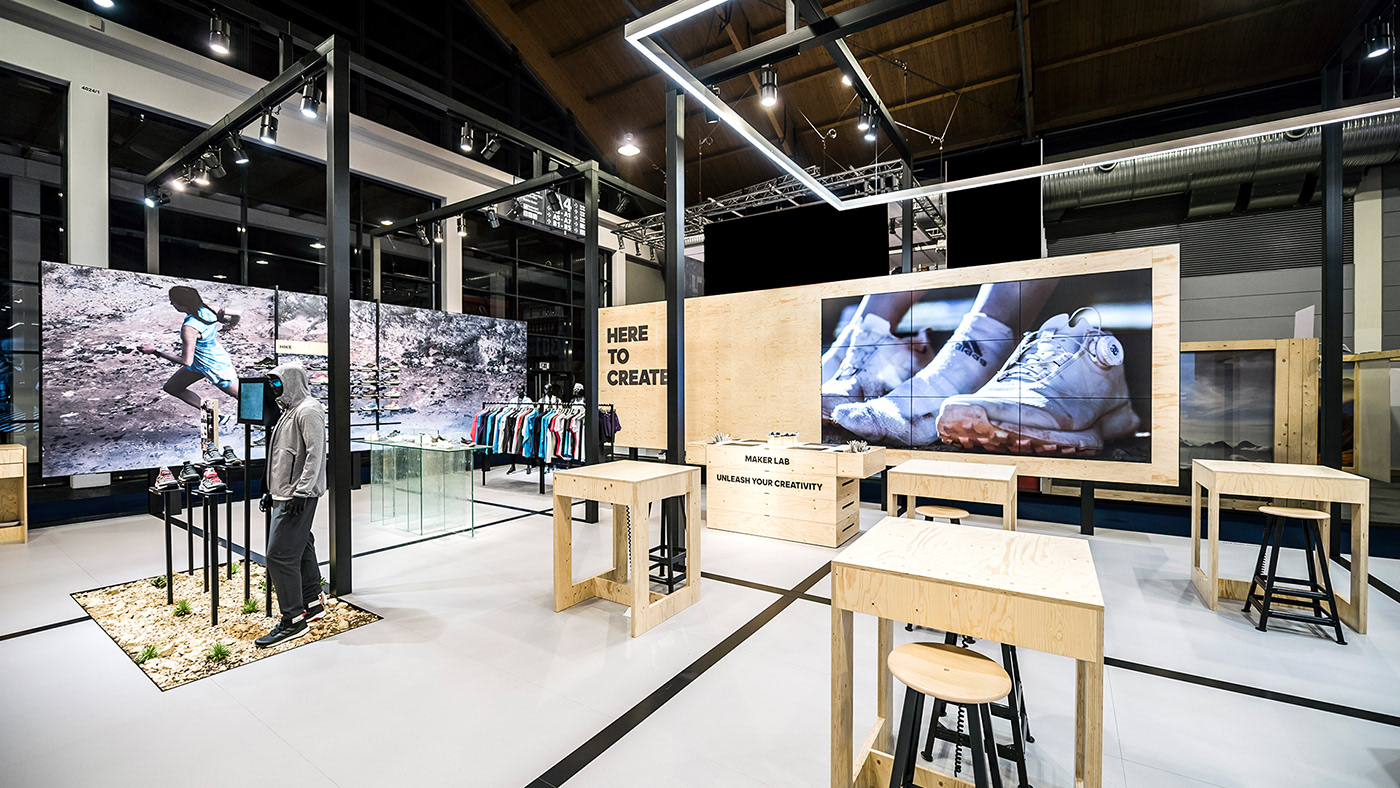 adidas TERREX 户外展位设计亮相德国 Friedrichshafen 2018-9