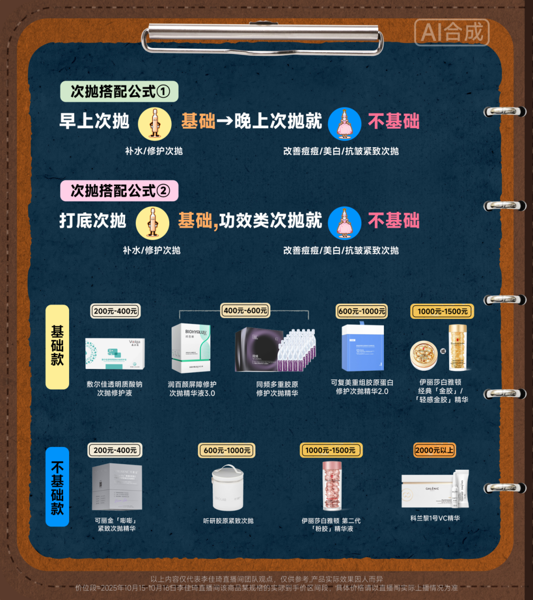 双11次抛＋面膜小课堂课后笔记|补水修护、美白抗皱...不同功效一篇全掌握！-5
